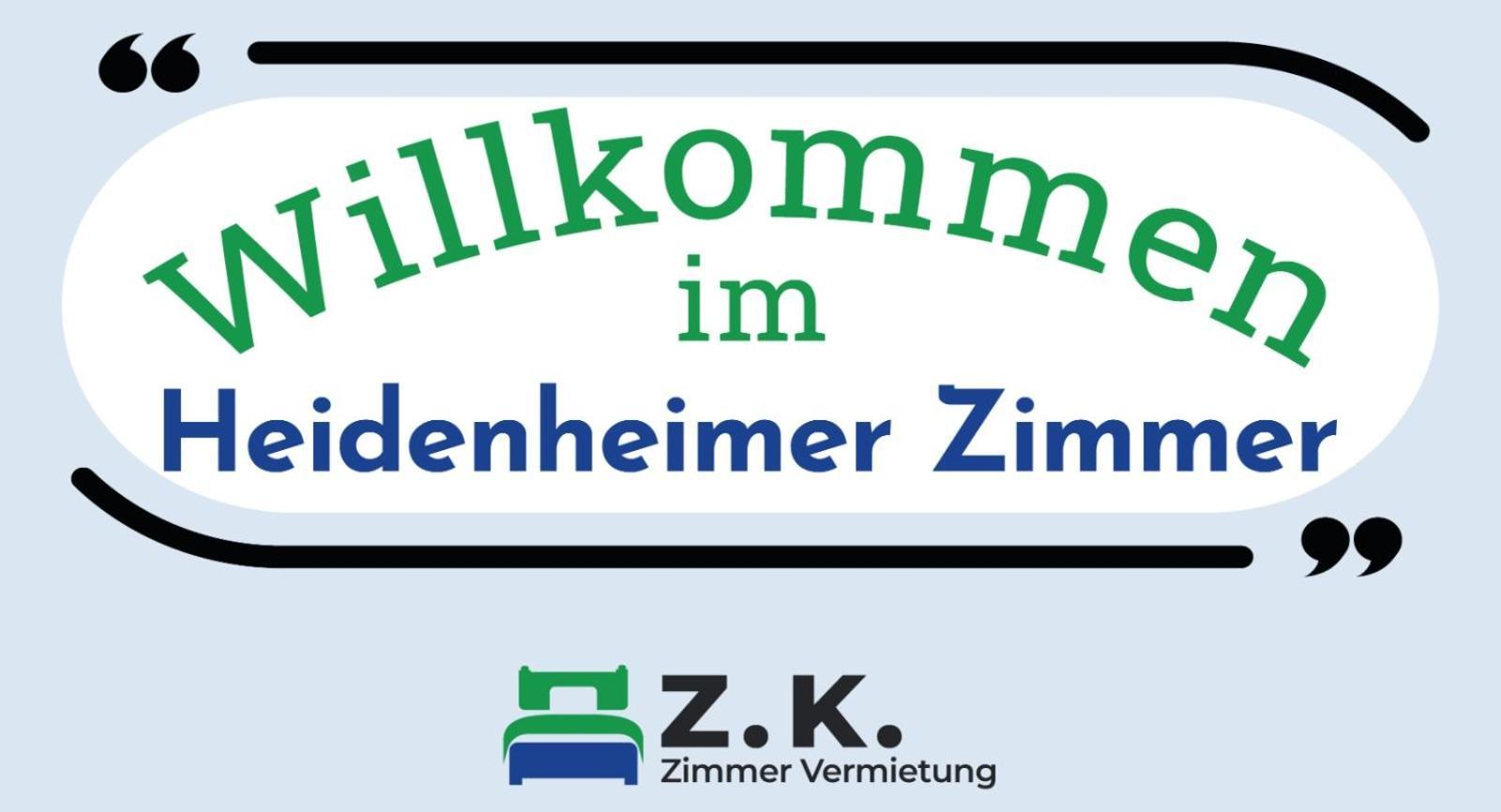 Heidenheimer Zimmer Екстериор снимка